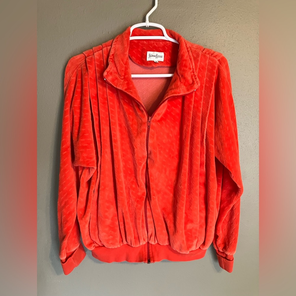 Vintage Neiman Marcus, orange women’s size medium sweater